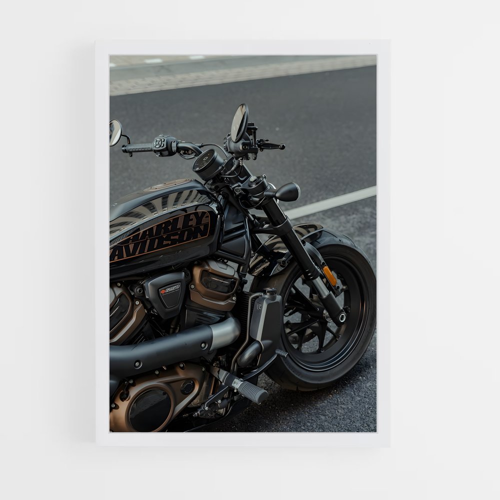 Poster S Sportster en mouvement – affiche Harley-Davidson (vue 3)